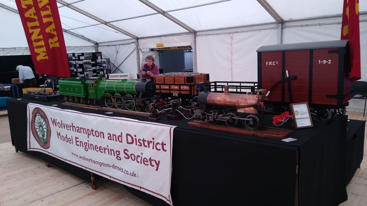 The club stand at a Mode Engineering show